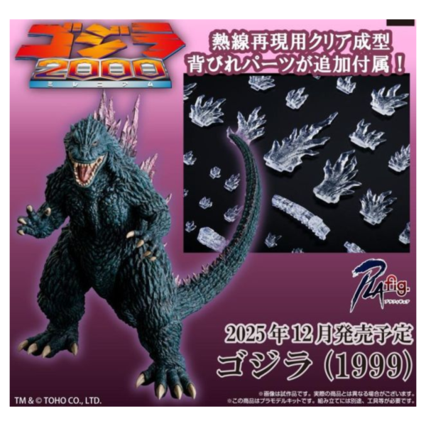 青島 PLAfig PF-02 哥吉拉2000 千禧年 限定版 