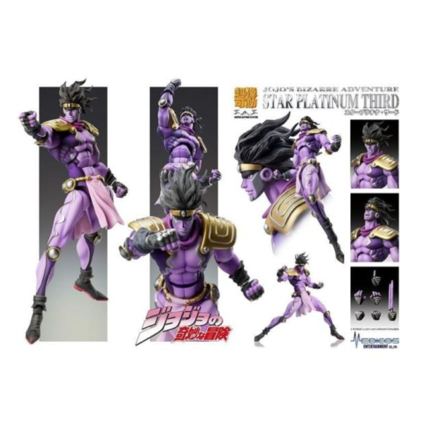 預購27年1月 超像可動 JOJO的奇妙冒險第三部 星塵遠征軍 白金之星 再版 D0920 