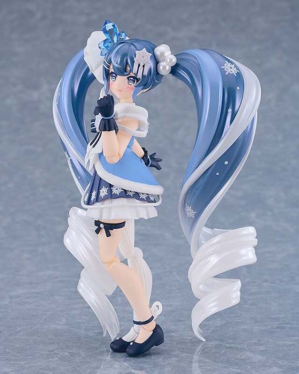 預購26年7月 GSC figma 2025 雪未來 雪初音 Crystal Snow Ver. 
