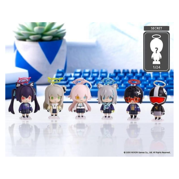 預購27年2月 GSC GOD BRAVE STUDIO 蔚藍檔案 FigRiq Q版模型 中盒6入 