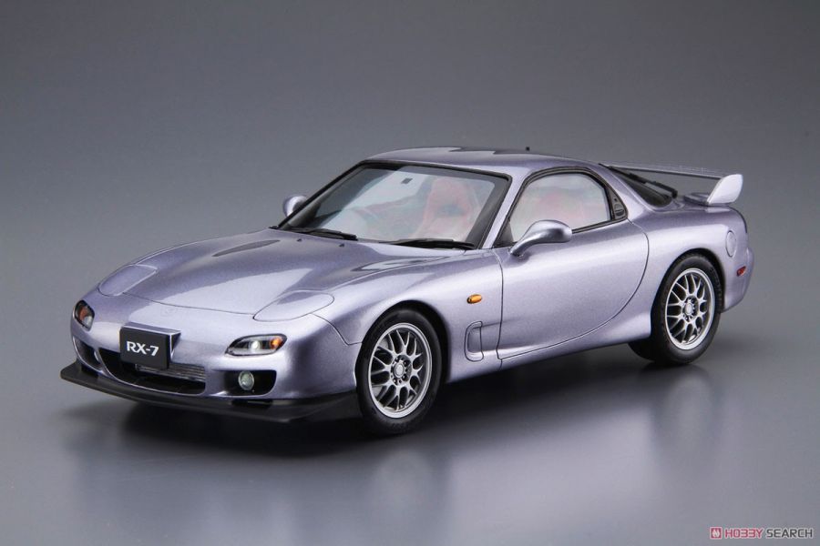 青島社 AOSHIMA 1/24 汽車模型 馬自達SPIRIT RX-7 B FD3S '02 組裝模型 