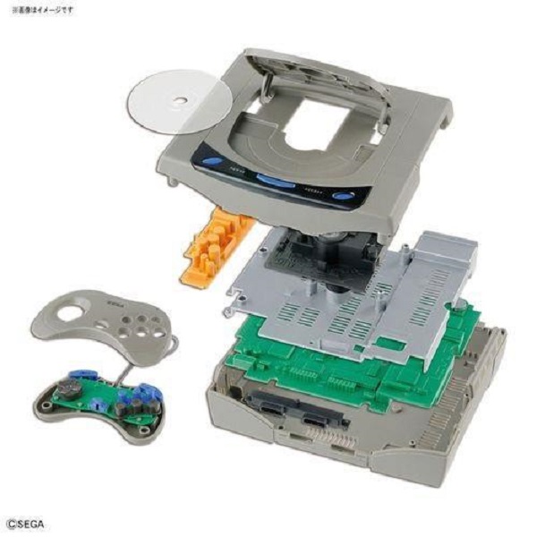 萬代 BANDAI 2/5 Sega Saturn (HST-3200) 主機 組裝模型 