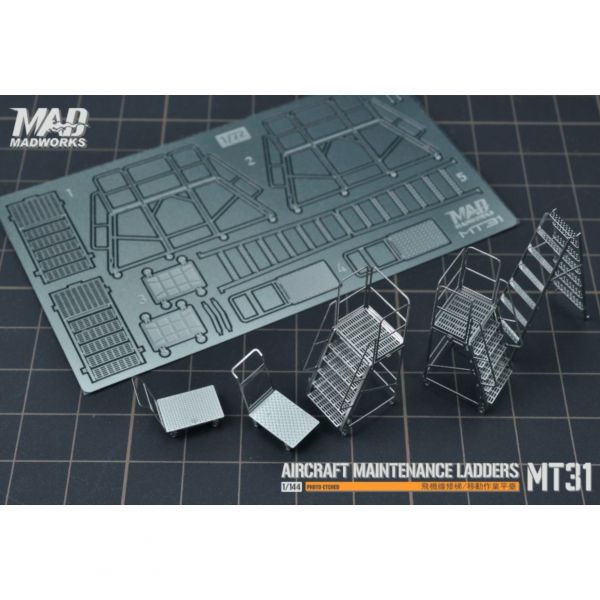 MADWORKS MT-31 1/144維修登高梯 樣式1 蝕刻片 