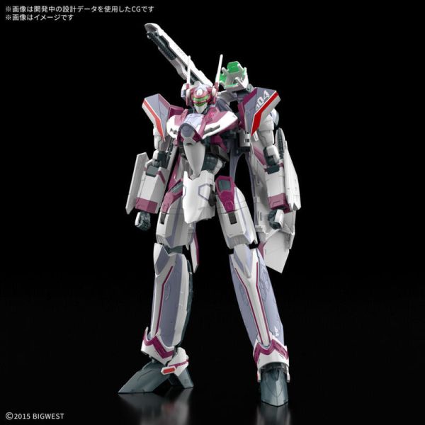 預購10月 萬代 超時空要塞Δ HG 1/100 VF-31C 齊格菲 米拉潔機 