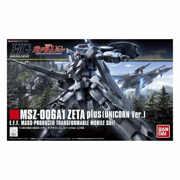 萬代 BANDAI 1/144 鋼彈模型 HGUC #182 ZETA PLUS (鋼彈UC Ver.)組裝模型 
