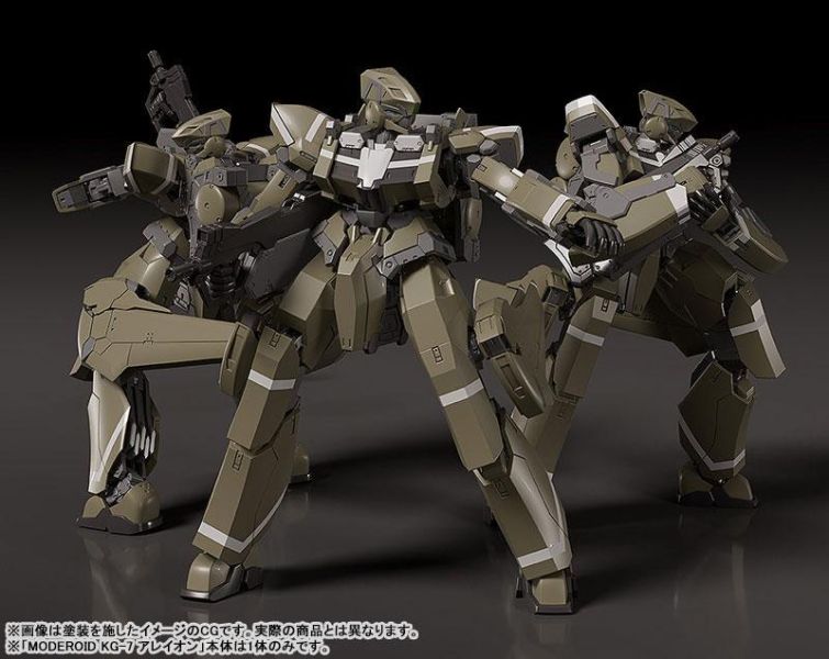 預購8月 GSC MODEROID ALDNOAH.ZERO KG-7 AREION 組裝 