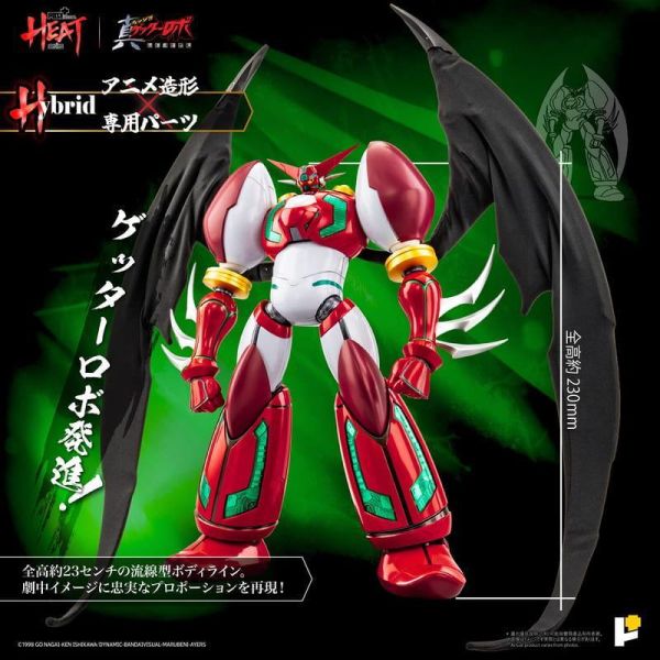 預購27年4月 POSE+ METAL HEAT系列 真蓋特機器人 世界最後之日 真蓋特1號 一般版 
