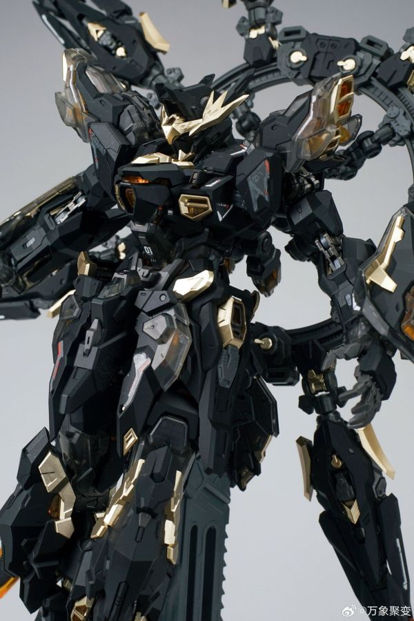 預購6月 萬象聚變 1/100 黑天啟 預噴塗外甲 合金骨架 組裝模型 