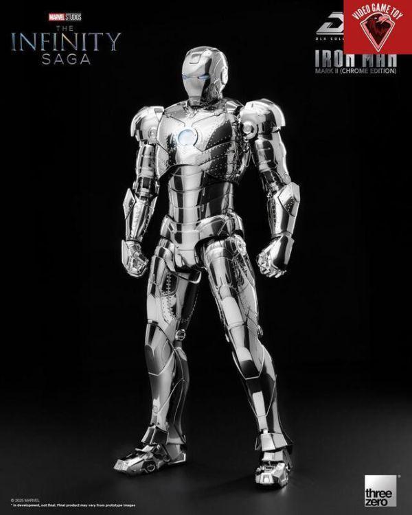 Threezero DLX 復仇者聯盟：無限傳奇 鋼鐵人 Mark2 鉻合金 