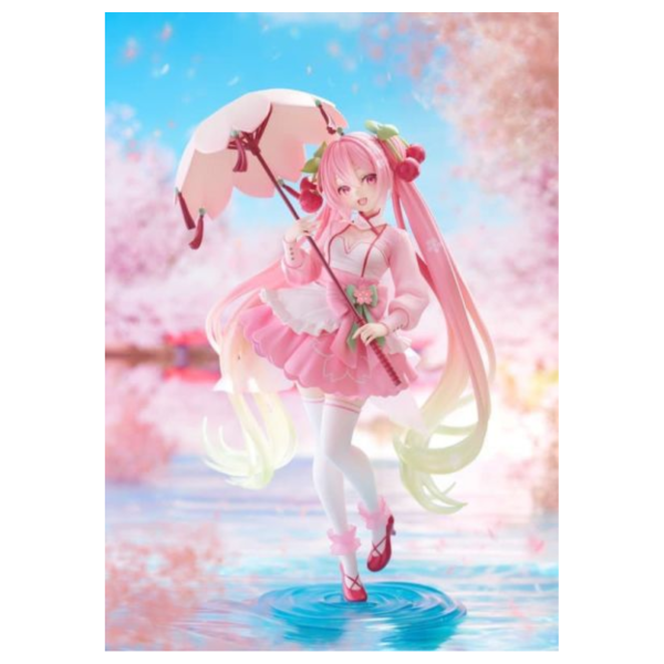 預購2月 TAITO 景品 AMP+ 櫻初音 MIKU 櫻花洋裝Ver 