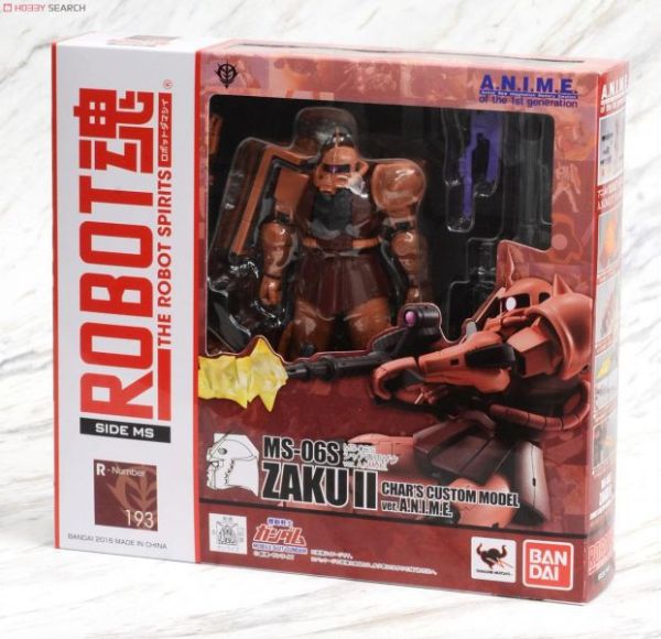 預購12月 萬代 代理版 ROBOT魂 MS-06S 夏亞專用 薩克II A.N.I.M.E. 