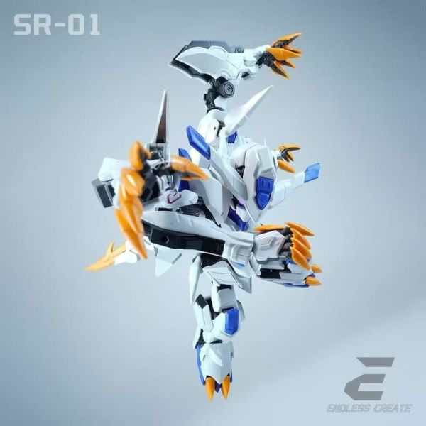 預購3月 EC模型 SR-01 修羅道 白鬼 Byaki 組裝模型 