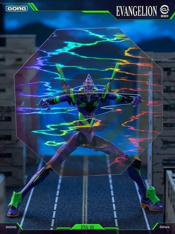 預購6月 POPMART泡泡瑪特 共鳴GONG 新世紀福音戰士 初號機 合金可動 高:16.5cm 