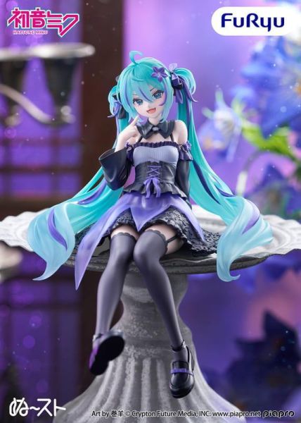 預購8月 FURYU 景品 初音未來 泡麵蓋公仔 花仙子 桔梗 