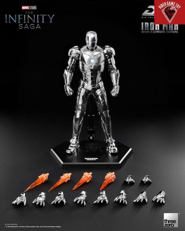 預購第四季 Threezero DLX 復仇者聯盟：無限傳奇 鋼鐵人 Mark2 鉻合金 