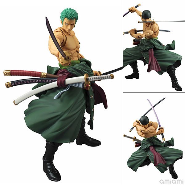 MH 代理版 V.A.H 航海王 羅羅亞·索隆 可動完成品 再販 
