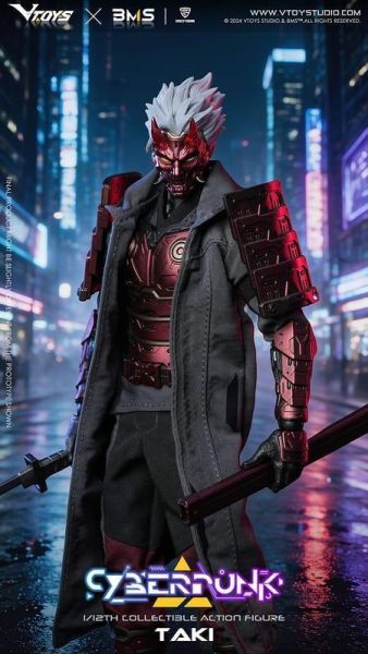 預購11月 VTOYS 1/12 賽博龐克 武士 猩紅破曉 WF會展 TAKI VSD012 L0825 