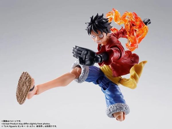 預購27年4月 萬代 SHF 航海王 海賊王 蒙其·D·魯夫 新世界 擴張配件組 不含人物 