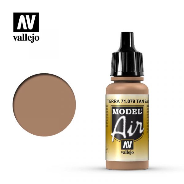 西班牙 Vallejo AV水性漆 Model Air 71079 土地色 17ml 