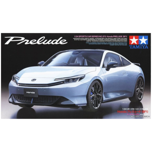 田宮 TAMIYA 1/24 汽車模型 24373 本田 Prelude (BF1) 組裝模型 