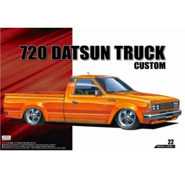 青島社 Aoshima 1/24 汽車模型 720 DATSUN TRUCK 青島社 Aoshima 1/24 720 DATSUN TRUCK