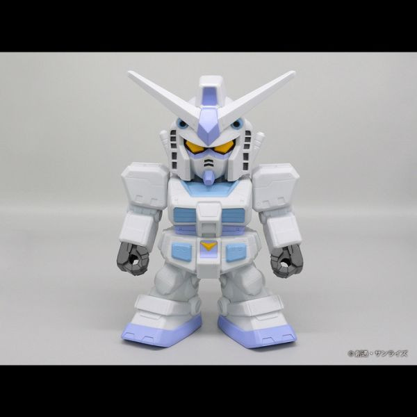 PLEX 巨無霸軟膠 機動戰士鋼彈 SD RX-78-3 G3鋼彈 