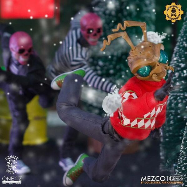 Mezco Gomez 1:12 聖誕節螞蟻 可動人偶 
