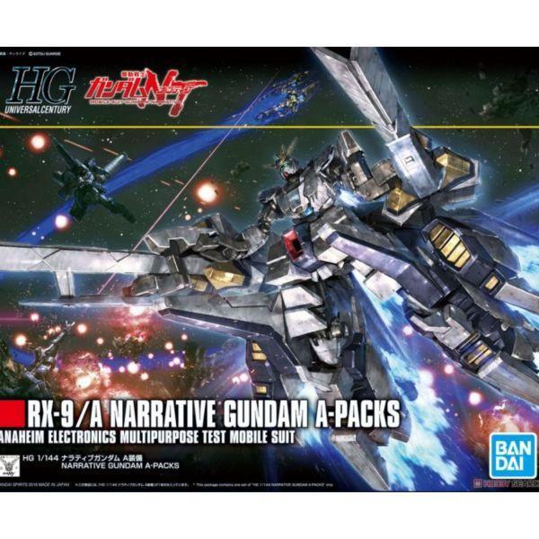 萬代 BANDAI 組裝模型 HGUC#218 1/144 NARRATIVE 敘事鋼彈 (A-PACKS) 