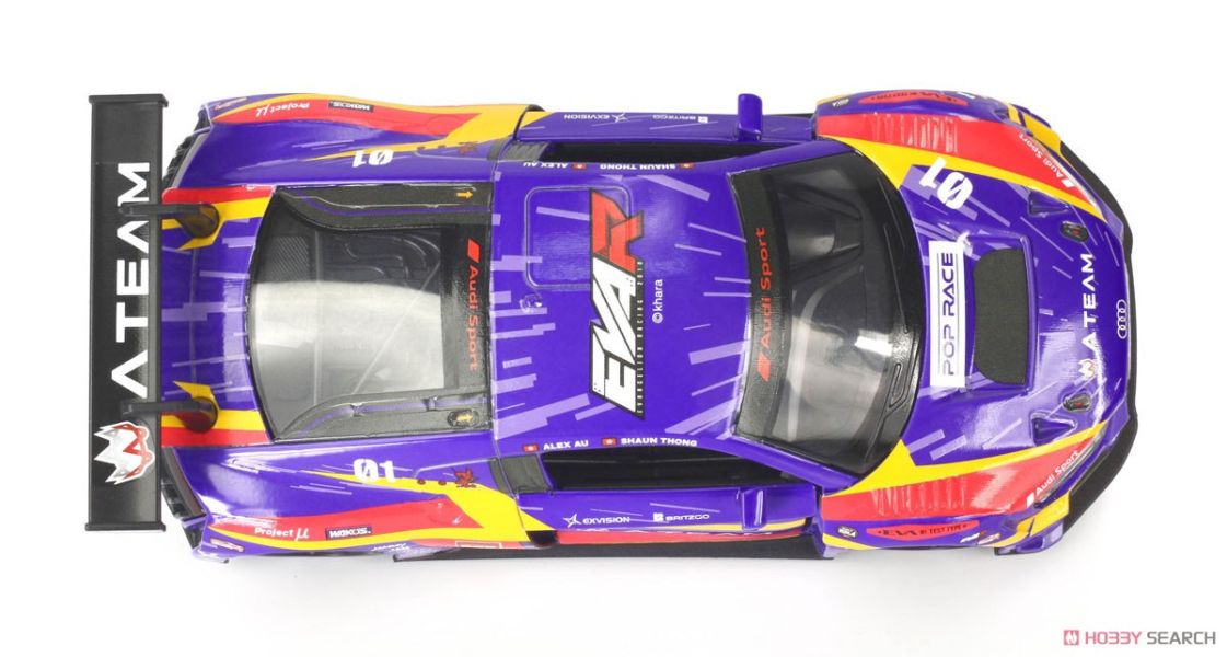 童友社 1/32 奧迪 R8 LMS EVA RT 初號機 覺醒 配色 塗裝完成品 