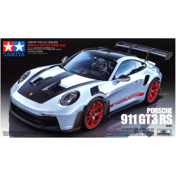 田宮 TAMIYA 1/24 汽車模型 24370 保時捷 911 GT3 RS 組裝模型 