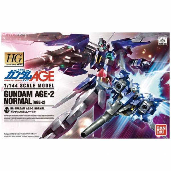 萬代 BANDAI 1/144 鋼彈模型 HG AGE #10 鋼彈AGE-2 基本型 組裝模型 