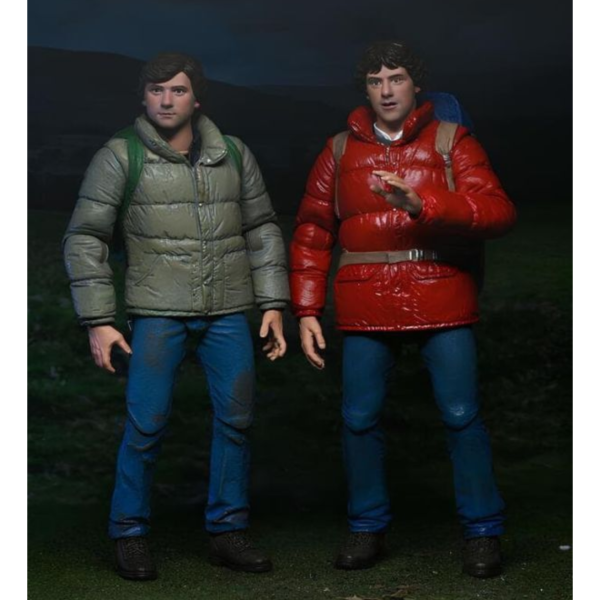 預購12月 NECA 美國狼人在倫敦 傑克&大衛 兩件組 7吋 可動人偶 