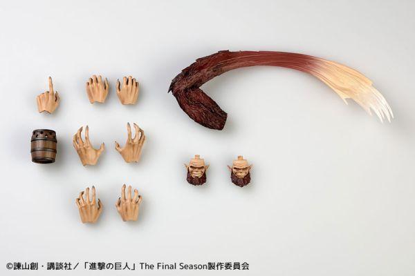 海洋堂 驚奇山口式 進擊的巨人 獸之巨人 吉克 一般版 