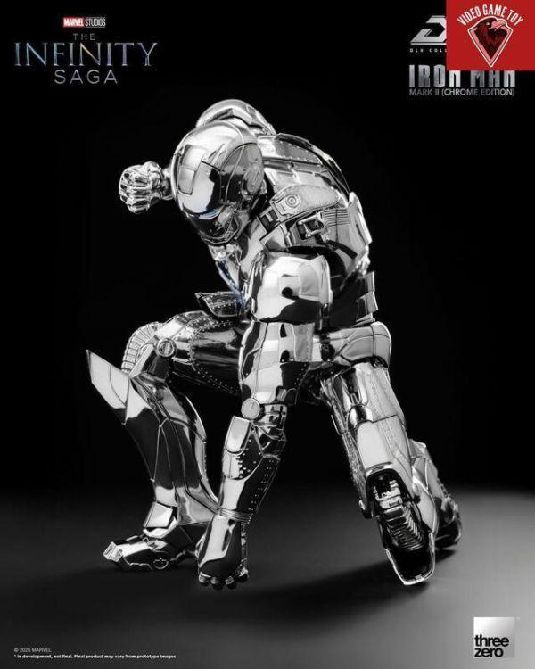 Threezero DLX 復仇者聯盟：無限傳奇 鋼鐵人 Mark2 鉻合金 