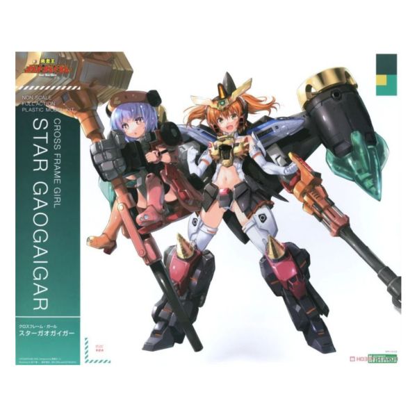 壽屋 FRAME GIRL 勇者王 STAR GAOGAIGAR星之勇者王 套組 19cm 組裝 