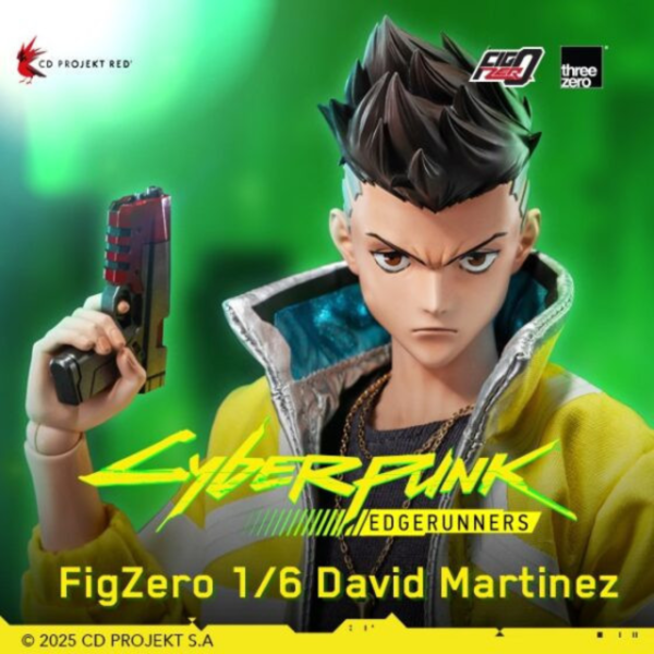 預購Q4 Three Zero FigZero 1/6 電馭叛客：邊緣行者 大衛·馬丁尼茲 