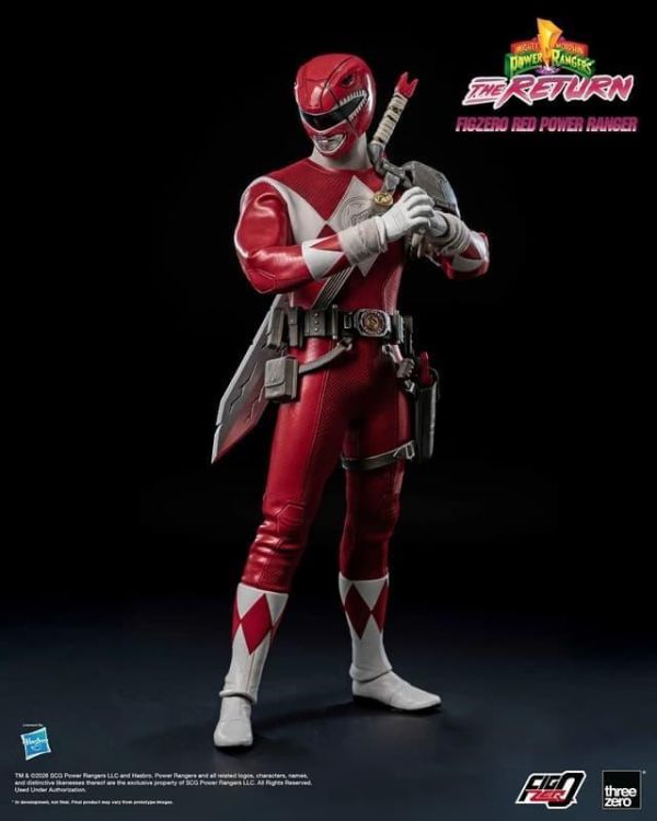 預購27年Q1 Threezero FigZero 金剛戰士：回歸 恐龍戰隊 紅衣戰士 一般版 