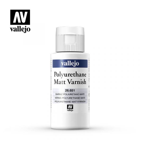 西班牙 Vallejo AV水性漆 Auxiliary 26651 消光保護漆 60ml 