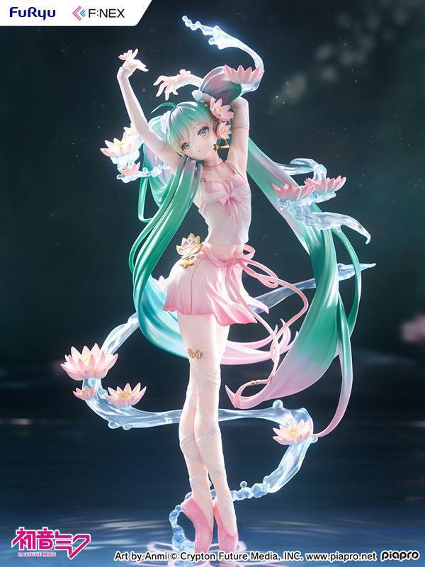 預購10月 F:NEX 初音未來 MIKU 睡蓮Ver 1/7 