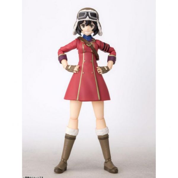 萬代 BANDAI 代理版 S.H.F SHF 荒野的壽飛行隊 姬莉葉 