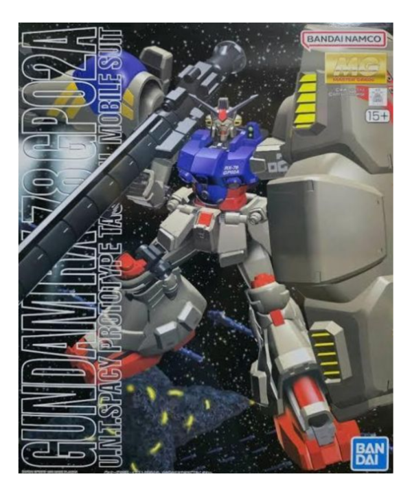 萬代 BANDAI 1/100 鋼彈模型 MG 鋼彈試作二號機 GP02A 組裝模型 異端鋼彈,SEED,藍色異端鋼彈,D型