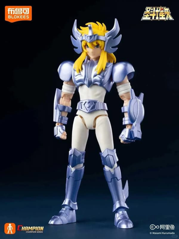 預購11月 布魯可 可動積木公仔 聖鬥士星矢 超越版 天鵝座 冰河 