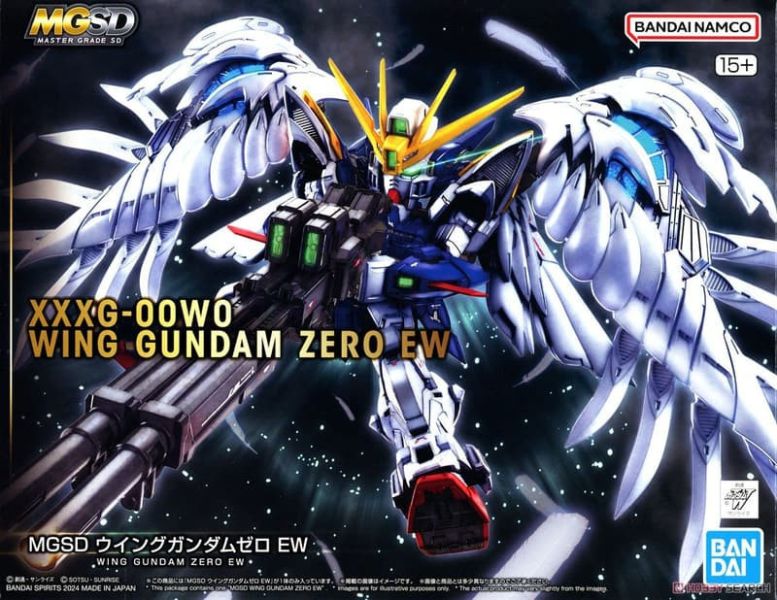 萬代 BANDAI MGSD 飛翼零式EW+獵魔鋼彈 雙入套組 組裝模型 