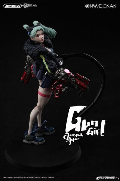 1/12 RomankeyxCowl 槍女 杰西卡 可動公仔 豪華版 