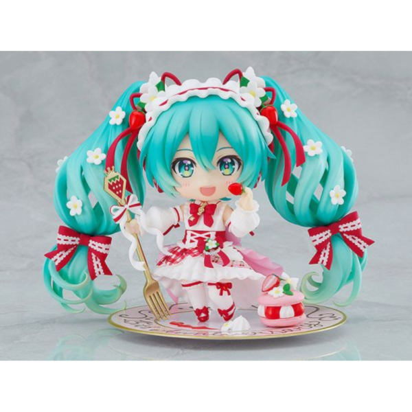 好微笑 GSC 代理版 黏土人 初音未來 MIKU 15週年紀念 草莓造型Ver 
