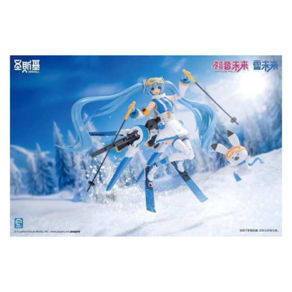 聖斯基 初音未來 雪初音 雪未來 冰點迴響 含初回特典 組裝模型 