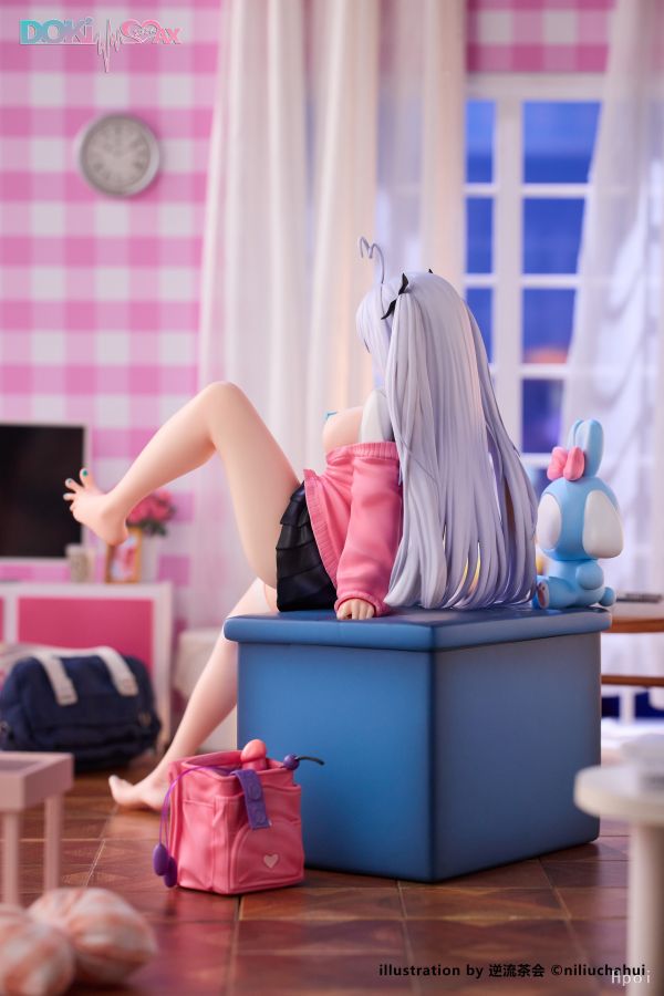 預購26年6月 Dokimax 原畫:逆流茶會 朱鷺咲澪 大頭 1/6 PVC 