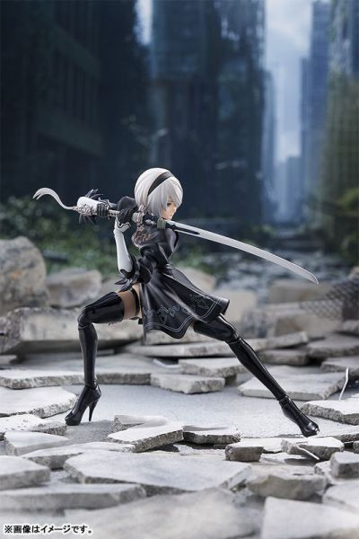 好微笑 GSC 代理版 尼爾自動人形 figma 2B (寄葉二號B型) 可動完成品 