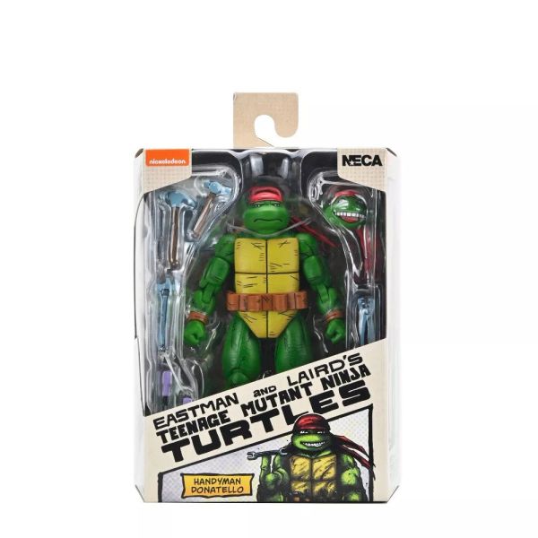 預購10月 NECA 忍者龜 雜務工 多納太羅 7吋 可動 