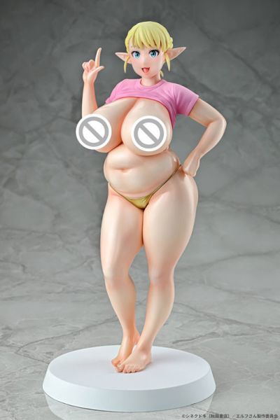 預購26年5月 Q-six 精靈小姐瘦不了 繪留札 1/7 Gold ver. 